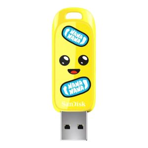 SanDisk Peely  Edition USB - Fortnite,  256GB, Up to 130MB/s