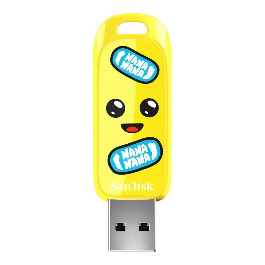 SanDisk Peely Edition USB - Fortnite, 256GB, Up to 130MB/s