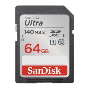 SanDisk Ultra UHS I SD Card 64GB