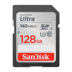 SanDisk Ultra UHS I SD Card 128GB