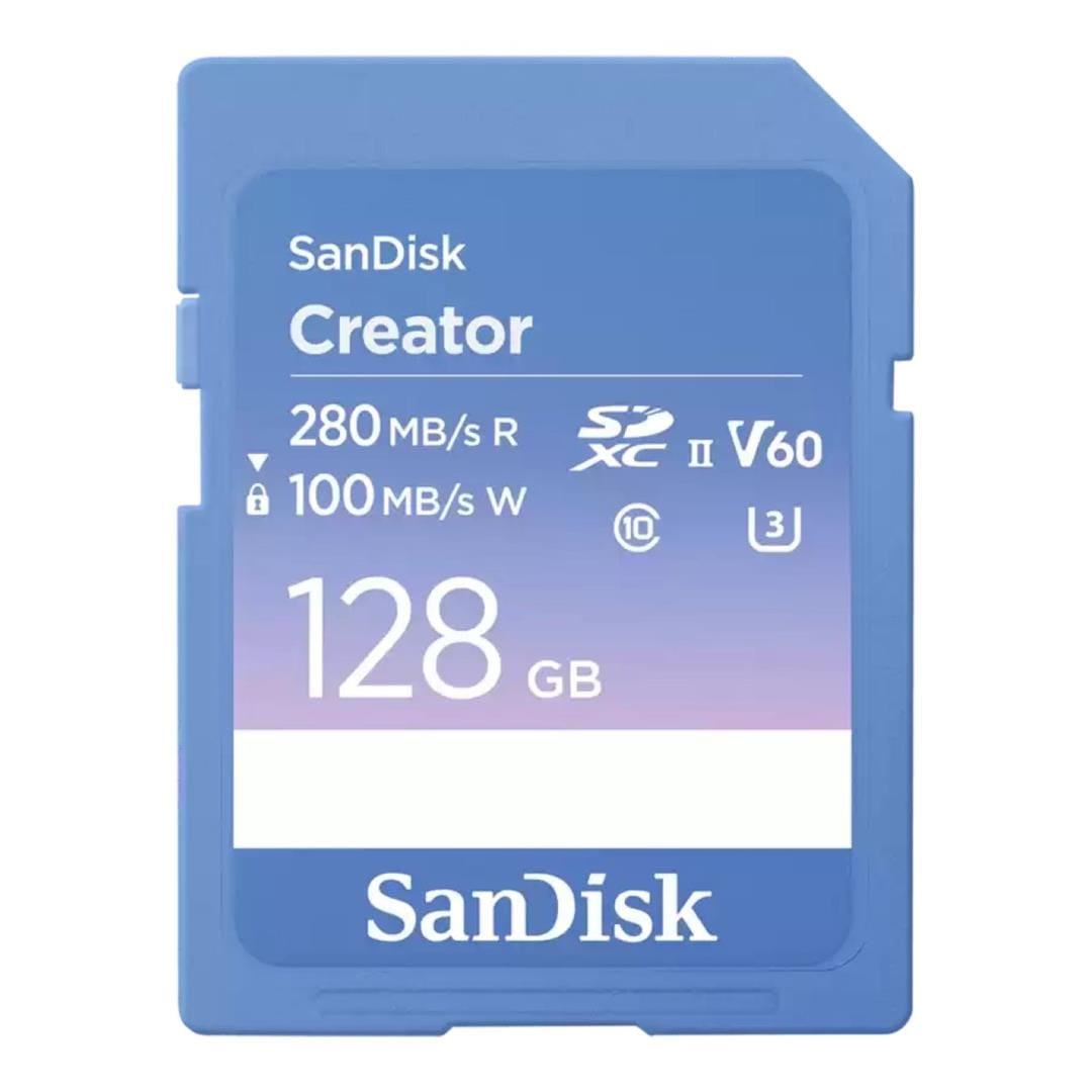 SanDisk Creator SD UHS-II Card 128GB