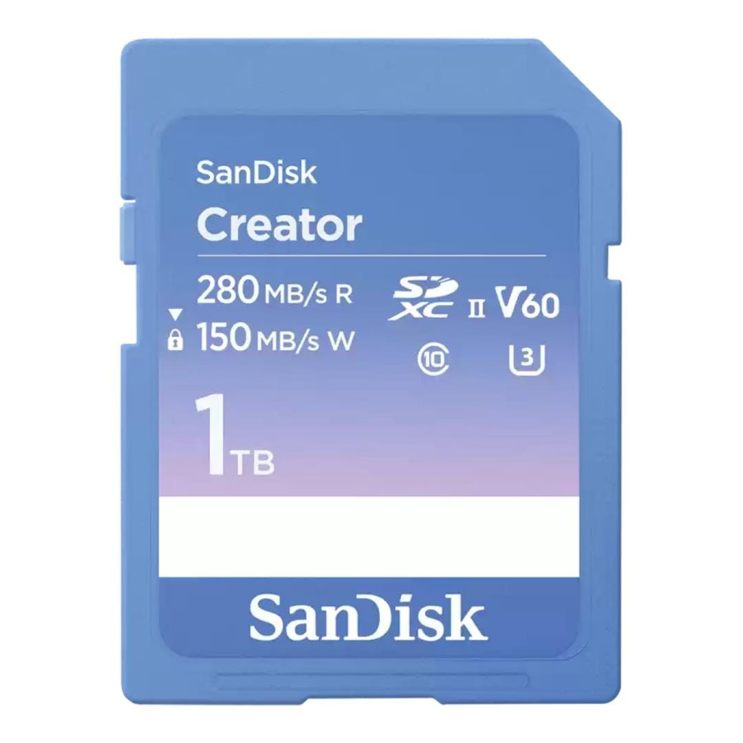 SanDisk Creator SD UHS-II Card 1TB