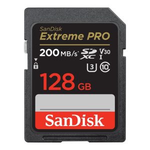 SanDisk Extreme Pro 128GB SD UHS-I Memory Card