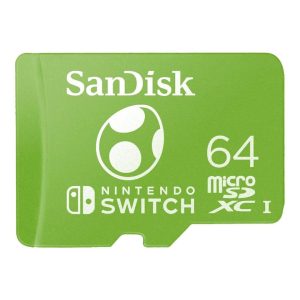 SanDisk Nintendo MicroSDXC UHS-I card 64GB for Nintendo Switch - Yoshi Edition