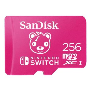 SanDisk 256GB microSDXC UHS-I for Nintendo Switch Card