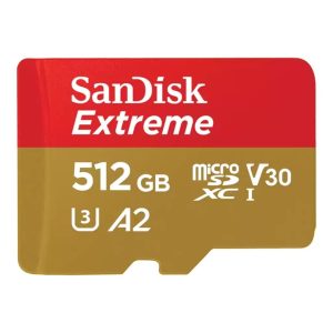 SanDisk Extreme 512GB MicroSD UHS-I Memory Card