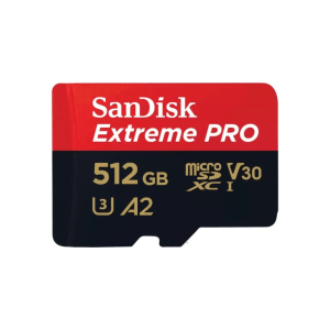 Sandisk Extreme Pro 512GB 4K Video microSDXC Card