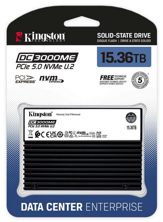 3.84TB DC3000ME U.2 PCIe 5.0 NVMe TCG Opal Enterprise SSD
