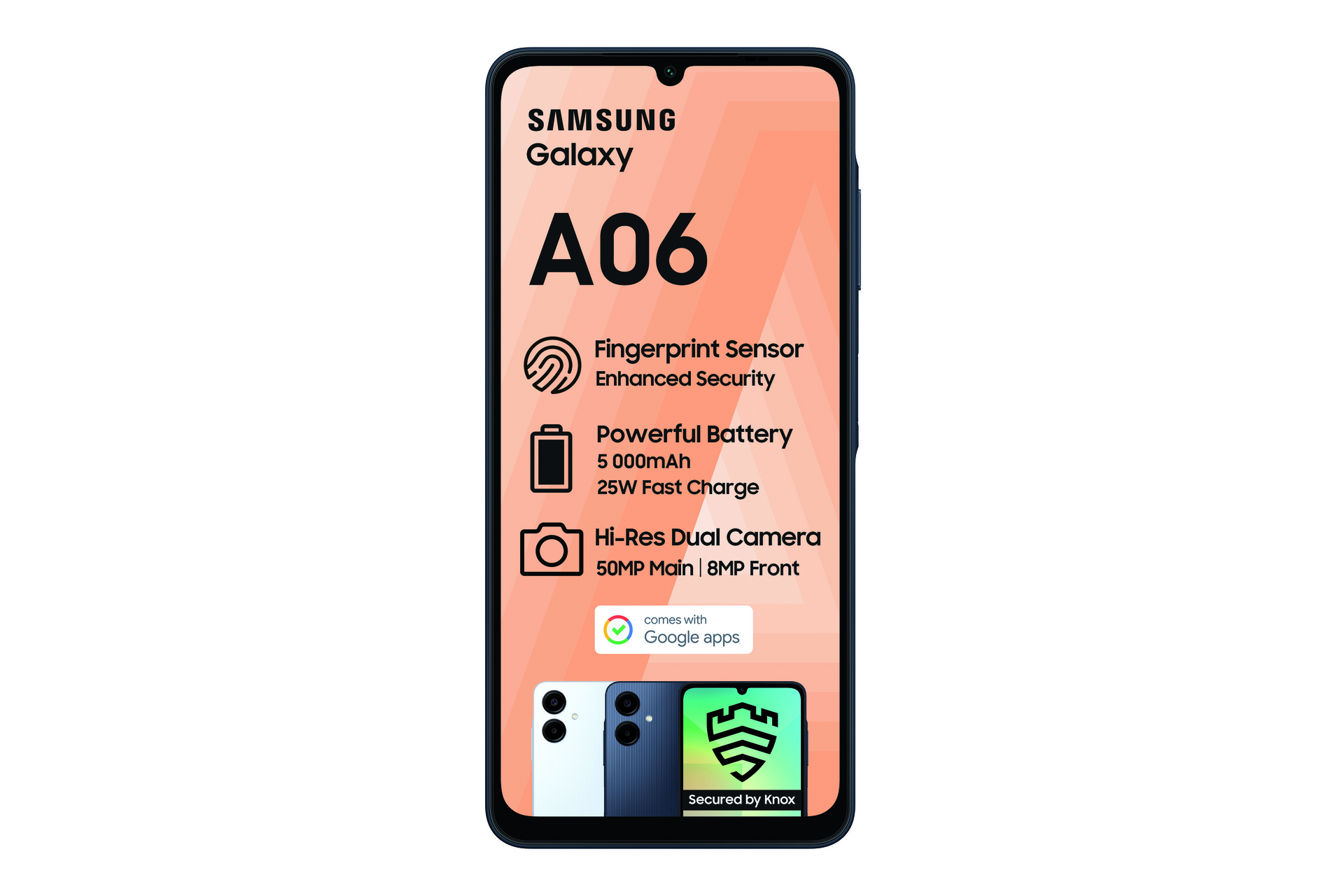 SAMSUNG A06 64GB DS LTE BLACK