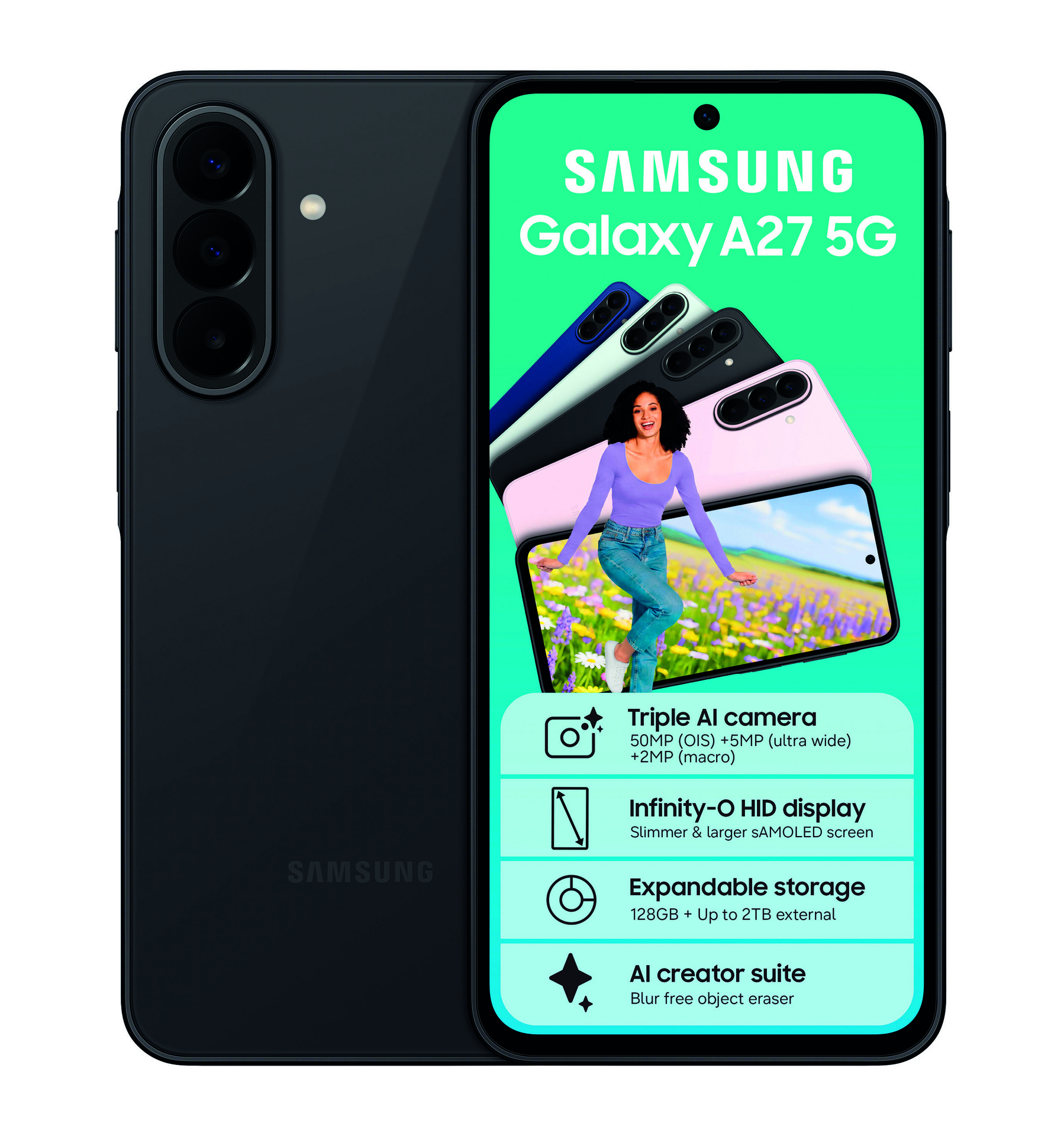 Samsung A27 5G 128GB Black