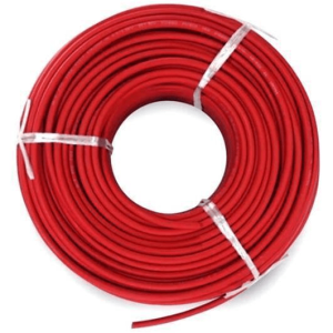 Solarix Solar Photovoltaic PV Cable - 6 mm2 Cross Sectional Area Size, Flexible Aluminium Conductor, 70A Rated Current, Up to 1800VDC Max Permitted Voltage, Used as Photovoltaic Ca
