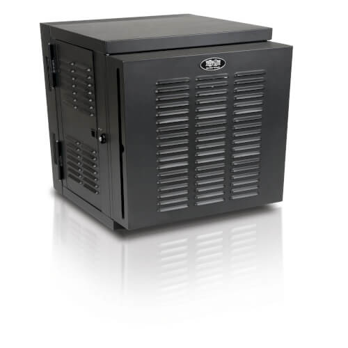 Tripp Lite SmartRack 12U Switch-Depth Wall-Mount Rack Enclosure for Harsh Environments
