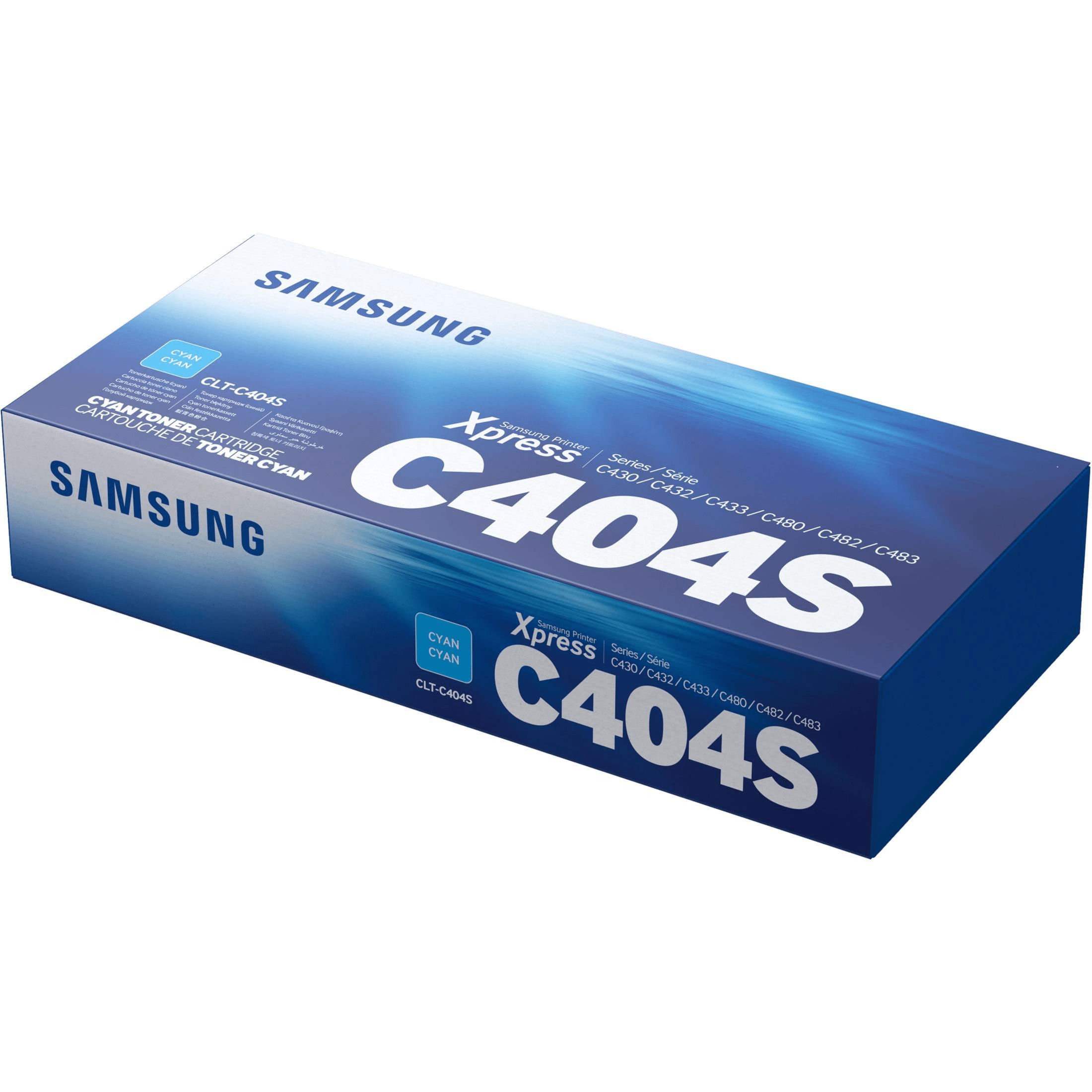 CPO SAMSUNG CLT-C404S CYAN TONER CPO - BOX OPENED/BOX DAMAGED