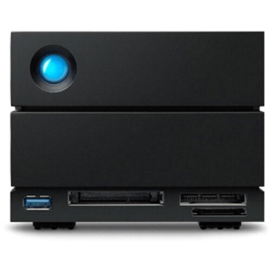 Seagate LaCie STLG20000400 2big Dock Thunderbolt 3; 20TB; Dual Thunderbolt 3 & DP ports for 2x4K or 1x 8K diplays; RAID; USB3.2;