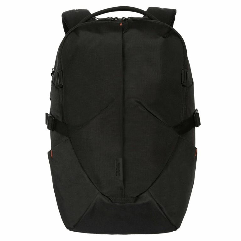 Targus - Terra 15" - 16 " Laptop Backpack - Black (Includes Rain Cover) 23 Liters (Turn your school or work commute into an escape. The 15-16" Terra EcoSmart Backpack complements your professional look while allowing you to seamlessly transition to the trails on weekends. Protect your gear while you weave through crowded city streets thanks to the integrated anti-theft fasteners on primary pockets. And handle the elements and prepare for new ventures with its rain cover and secure front helmet harnessing)