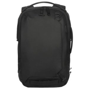 Targus - Commuter 15" -16 " EcoSmart Laptop Backpack - Black (Includes USB-C connector to keep you properly charged on your journey) - Lockable zippers on both laptop and main compartment