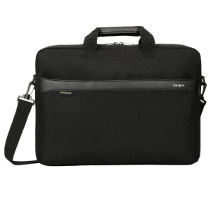 Targus - GeoLite EcoSmart Essential 12" - 14" Laptop Carry Case - Black - Lifetime Warranty