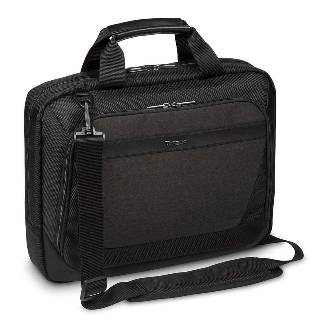 Targus - CitySmart Essential Multi-Fit 12.5" - 14" Laptops/Notebooks - Toploading - Black/Grey