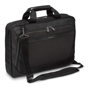 Targus - CitySmart Advanced Multi-Fit 14"/15.6" and 16" Laptop Toploading - Black & Grey (Slimline Topload Laptop Case) - Premum Brand - Lifetime Warranty