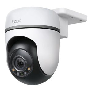 Outdoor WiFi PTZ, 360° Motion Tracking, Color Night Vision, Remote Control, Two-Way Audio, Person Detection, Local and