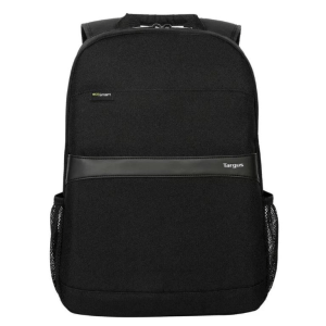 Targus - Geolite EcoSmart Advanced 14" - 16" Backpack - Black (Get contemporary style and abundant organisation with the 14-16" GeoLite EcoSmart Advanced Backpack. With a clean, lightweight look, it’s ideal for professionals who want laptop protection and added organisation in a modern silhouette. Complete with a dedicated laptop compartment designed to protect laptops of varying sizes to its padded back panel, this pack delivers the ultimate in performance and comfort. Multiple zippered pockets inside and out keep you efficiently organised. Dual side pockets keep your water bottle and umbrella close at hand. You can even travel with ease atop rolling luggage with the integrated trolley strap. With its water-resistant exterior and earth-conscious interior, this pack delivers on style, functionality, and sustainability, keeping you and your gear ready for the long haul.