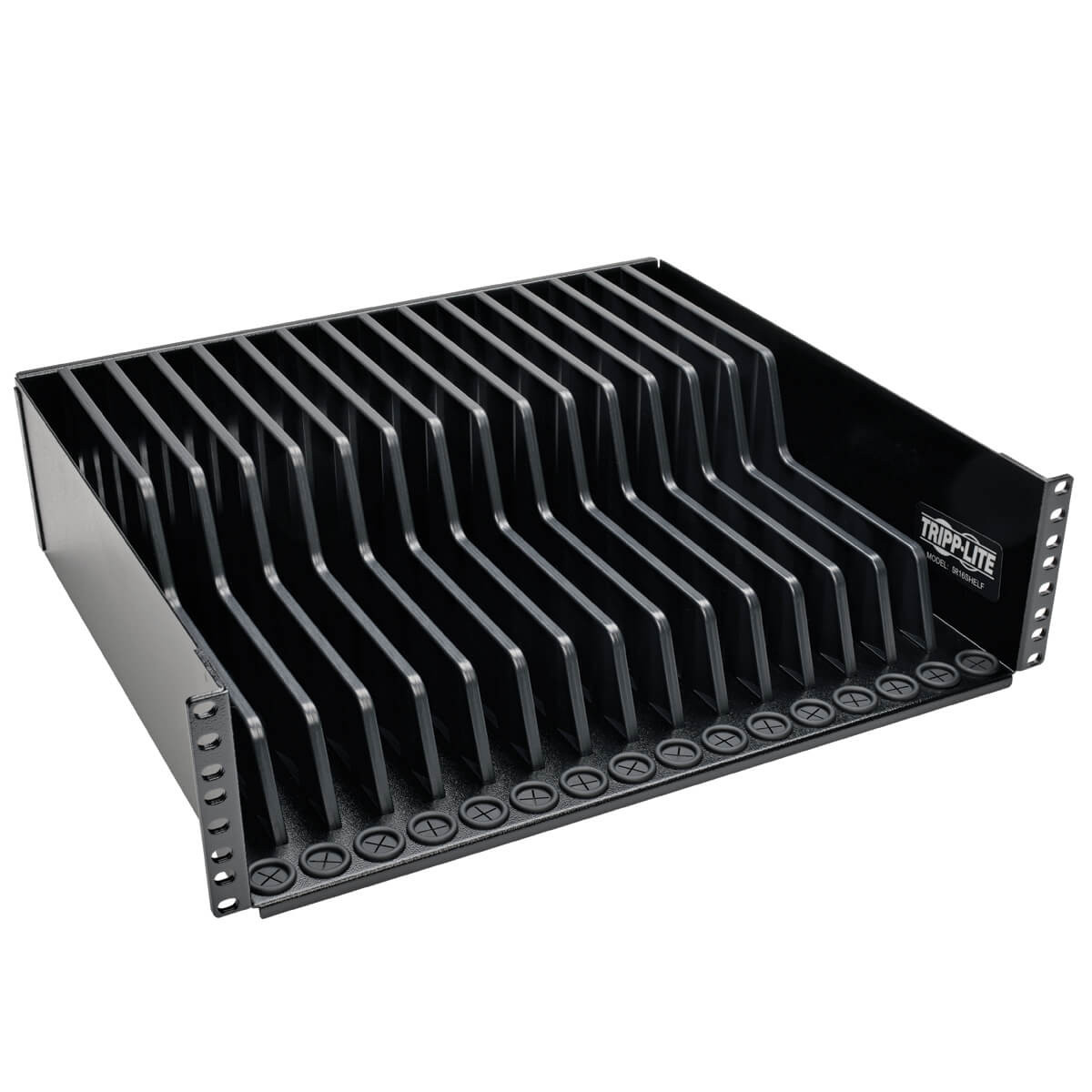Eaton 3U Rack-Mount Configurable Storage Shelf for Personal Electronics