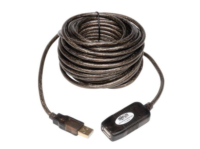 USB 2.0 Active Extension Repeater Cable (A M/F), 10M (32.8 ft.)