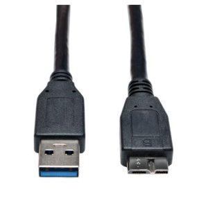 USB 3.0 SuperSpeed Device Cable (A to Micro-B M/M) Black, 6 ft. (1.83 m)