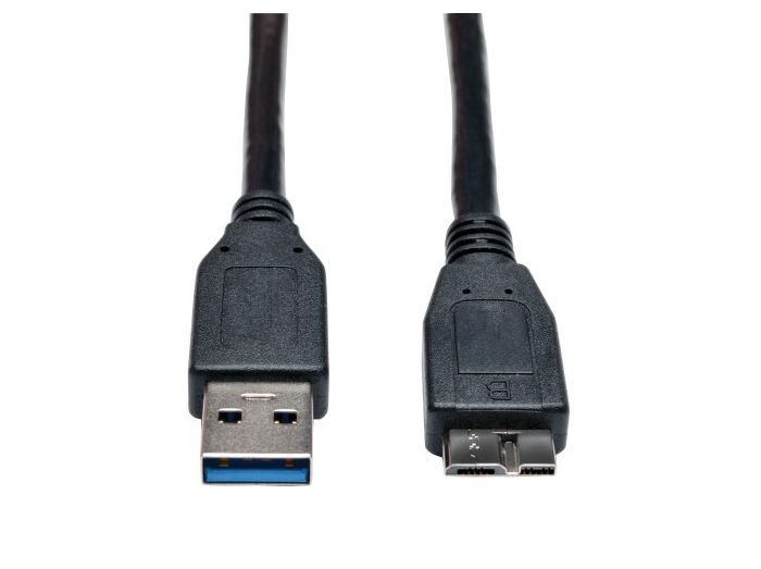 USB 3.0 SuperSpeed Device Cable (A to Micro-B M/M) Black, 6 ft. (1.83 m)