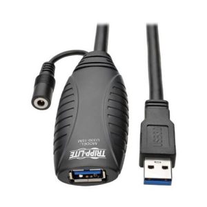 USB 3.0 SuperSpeed Active Extension Repeater Cable (USB-A M/F), 15M (49.21 ft.)