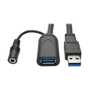 USB 3.0 SuperSpeed Active Extension Repeater Cable (USB-A M/F), 20M (65.61 ft.)