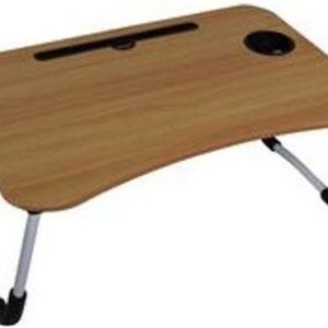 UniQue Cedar Oak Multifunctional Foldable Laptop Desk Wood