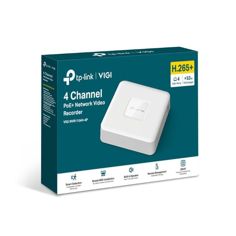 TP-Link VIGI 4-Channel POE+ NVR
