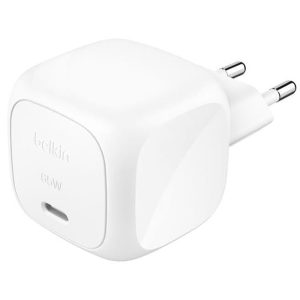 Belkin - BoostCharge - Single 65 Watt USB-C Charger - NO cable included - White