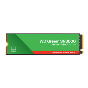 WD Green SN3000 2TB PCIE GEN 4 M.2 3D NAND NVMe Internal SSD