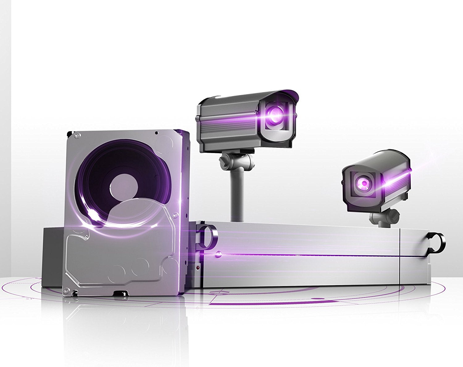 WD PURPLE 1TB 3.5 SURVEILLANCE HDD 64MB