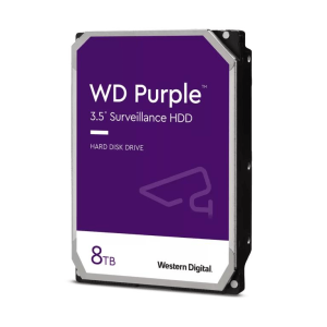 Western Digital Purple 8.0TB 3.5" Surveillance HDD is designed for high-performance video storage in security systems. Featuring SATA3 6.0Gbps interface, Intellipower™ speed manage