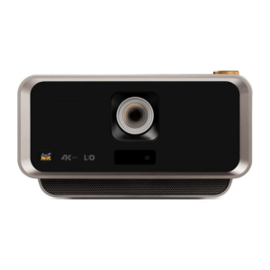 Viewsonic X11 4K UHD LED Short Throw Projector - Native Resolution: 3840 x 2160; 2400 LED Lumens; Contrast Ratio: 3000000:1; Throw Ratio: 0.8; Throw Distance: 0.5m-3.5m (100"@1.77m