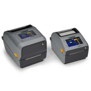 Zebra Thermal Transfer Printer (74/300M) ZD621; Color Touch LCD; 203 dpi; USB; USB Host; Ethernet; Serial; BTLE5; EU and UK Cord