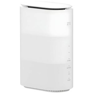 ZTE G5B Wi-Fi 6 Router - Dual-band Wi-Fi 6, 2.4GHz & 5GHz Up to 3600Mbps Speed, 5G NR High Speed Fallback to 4G LTE Network, Connect Up to 64 User Access, 2 x Gigabit RJ45 Ports, 1