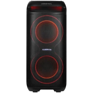VolkanoX VXP200 Dual 6.5" Bluetooth Party Speaker - Black