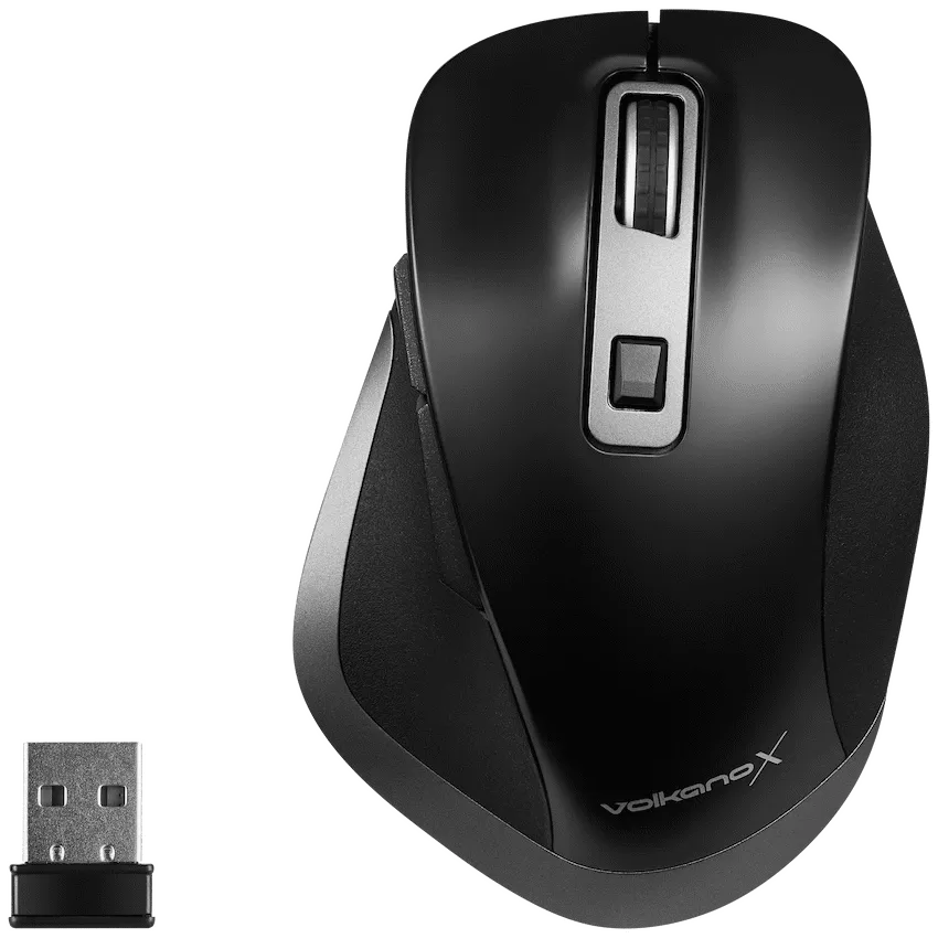 VolkanoX Amber Series Tri-Mode Rechargeable Wireless Mouse
