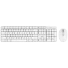VolkanoX Garnet Bluetooth Wireless Keyboard and Mouse Combo - White