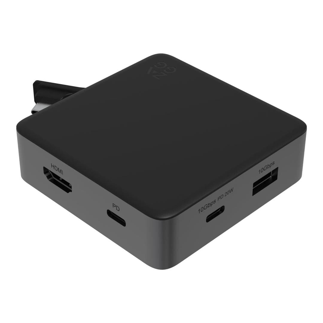 ZAGG-Accessory-4 Pro Hub-Grey/Black