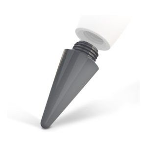 ZAGG-Pro Stylus 2 replacement Tips-pack of 4(retail box)-Grey