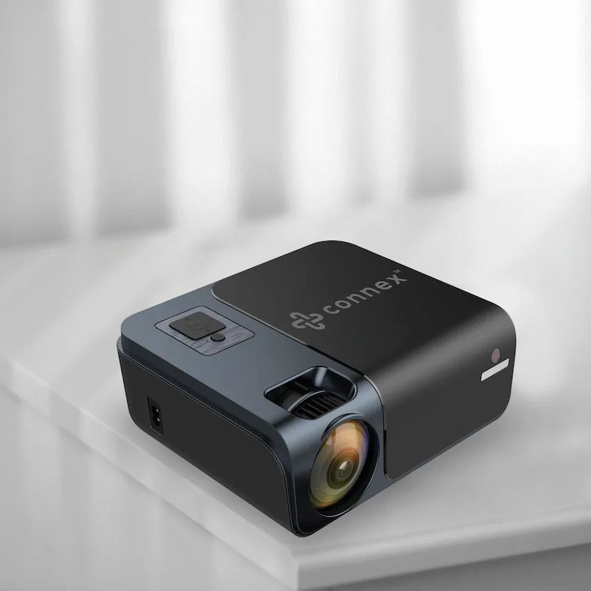 Connex Lumen Series 1080P Wi-Fi Projector - Black - Image 2