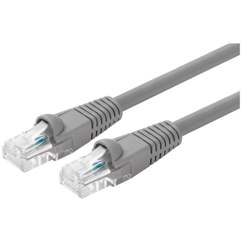 Volkano Network Series CAT5 RJ-45 Network Cable 5m - Grey - Image 2