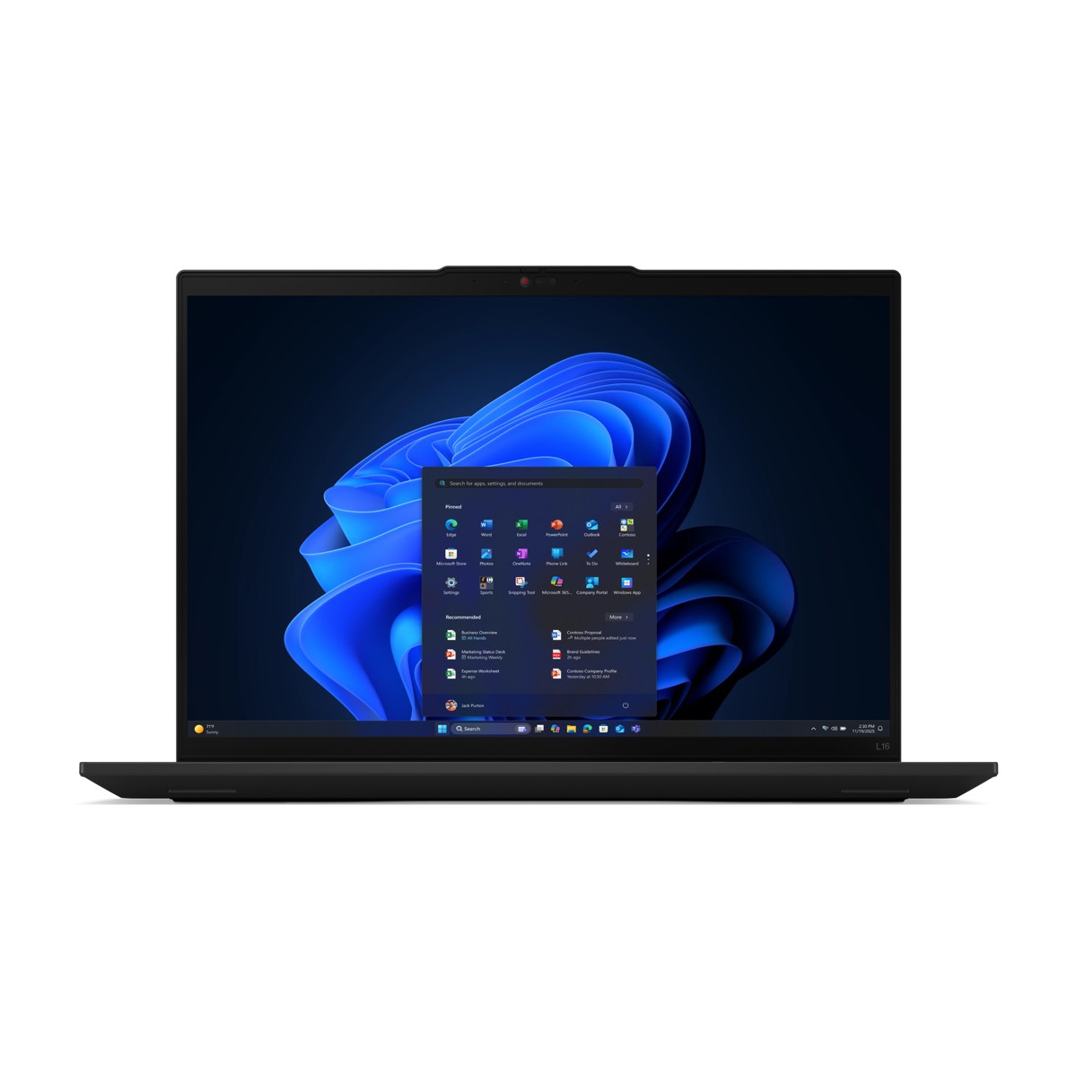 Lenovo ThinkPad L16 Gen 2 16" WUXGA - Core Ultra 5 225U, 16GB DDR5, 1TB SSD, LTE, Win 11 Pro, 3yr Onsite - Black