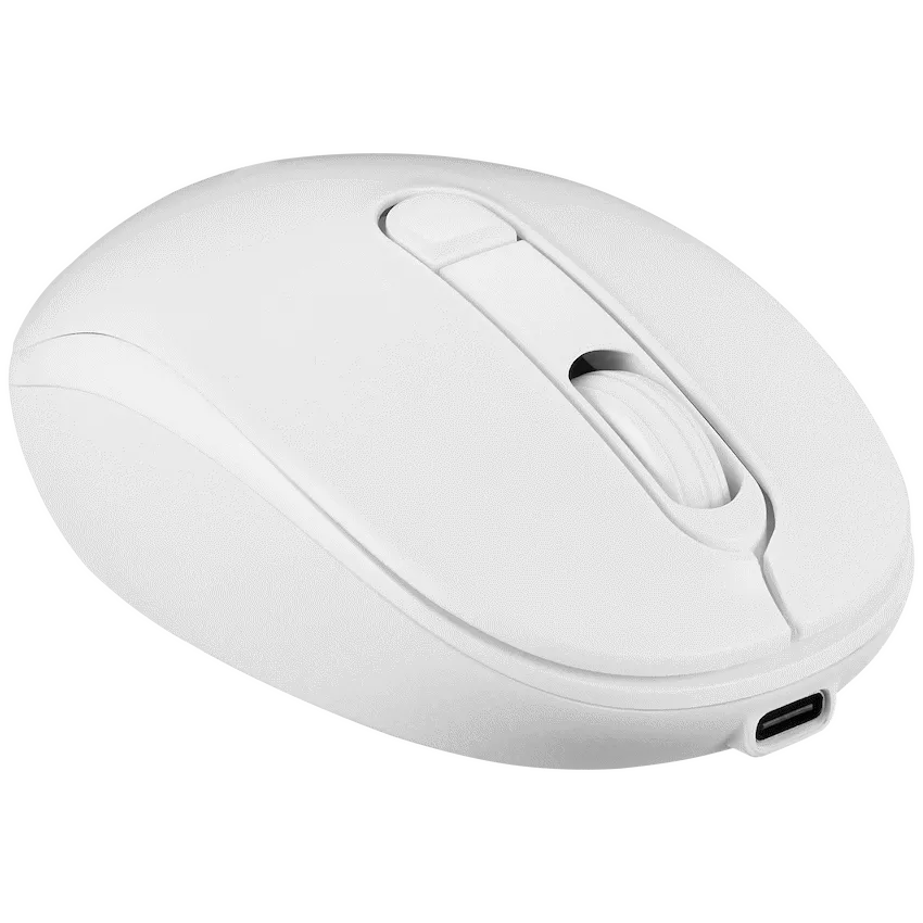VolkanoX Garnet Bluetooth Wireless Keyboard and Mouse Combo - White - Image 6