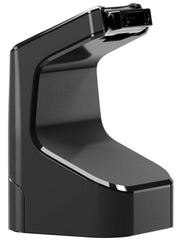 Zebra Havis Kiosk Stand; KC50 compatible; Dual display mount with countertop height base